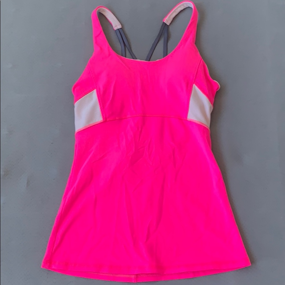Athleta Work Out Tank- Built in Bra XXS